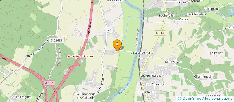 localisation de l'entreprise MADAME MORAG MACINTYRE  PORT D'ENVAUX