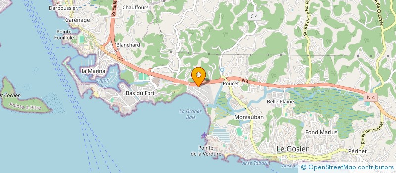 localisation de l'entreprise MADAME MORAIMA AGRAMONTE ENCARNACION à LES ABYMES