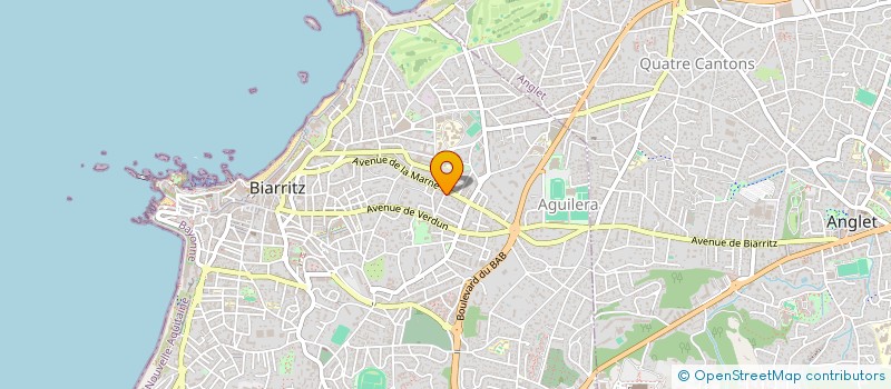 localisation de l'entreprise MADAME MORAN AVILES ASTURIAS ESPAGNE  BIARRITZ