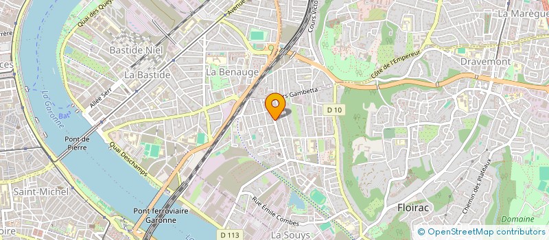 localisation de l'entreprise MADAME MORANE ADOLPHE  FLOIRAC