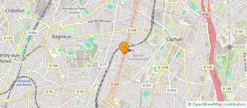 localisation de l'entreprise MADAME MORAYO ADEDJOUMA à BAGNEUX