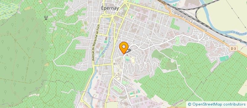 localisation de l'entreprise MADAME MOREAUX JOBERT  EPERNAY