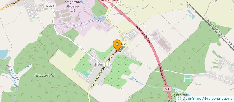 localisation de l'entreprise MADAME MORENA AVARELLO  HENRIVILLE