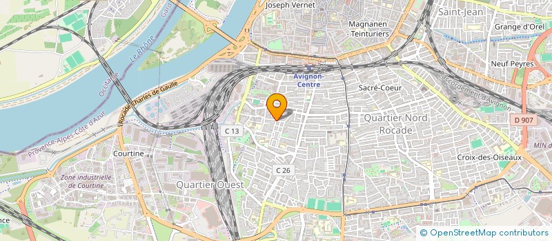 localisation de l'entreprise MADAME MORENA RADULOVIC  AVIGNON