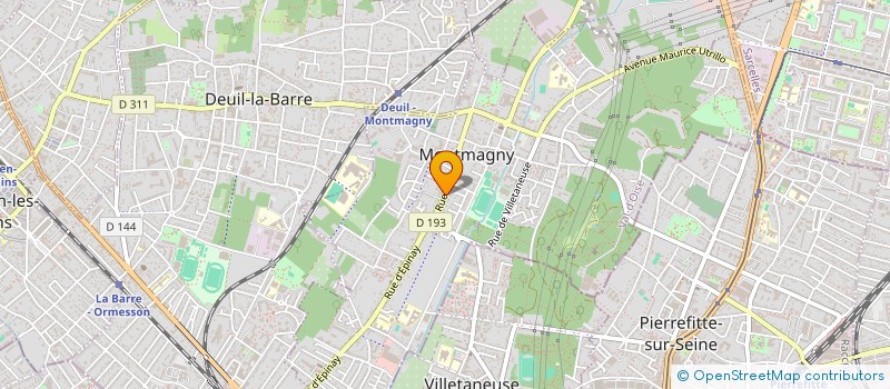 localisation de l'entreprise MADAME MORENE SCHWARTZ  DEUIL LA BARRE