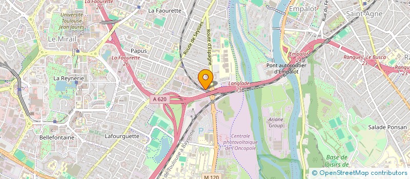localisation de l'entreprise MADAME MORGAN BORG à TOULOUSE