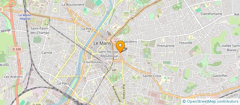 localisation de l'entreprise MADAME MORGAN DA SILVA à LE MANS