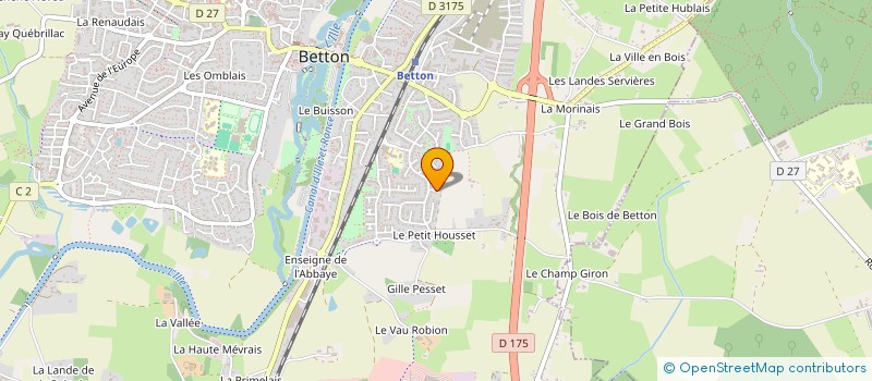 localisation de l'entreprise MADAME MORGAN ELAZRI ENNASSIRI  BETTON