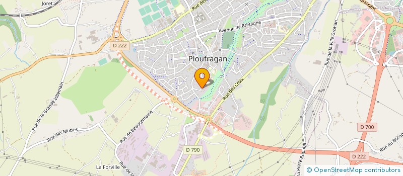 localisation de l'entreprise MADAME MORGAN GUYONVARCH à PLOUFRAGAN