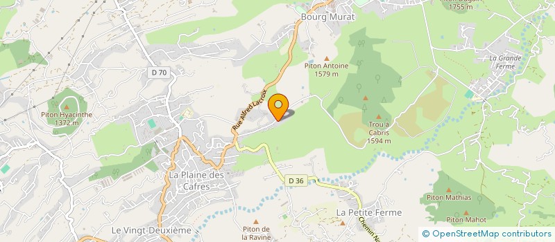 localisation de l'entreprise MADAME MORGAN LAURET  LE TAMPON