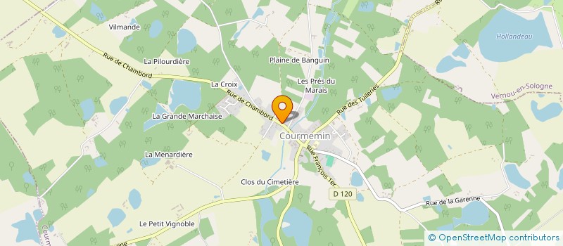 localisation de l'entreprise MADAME MORGAN PILOT  VERNOU-EN-SOLOGNE