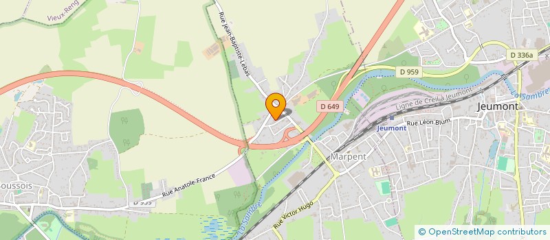 localisation de l'entreprise MADAME MORGAN PINCHART  MARPENT