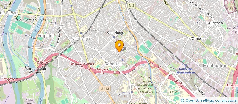 localisation de l'entreprise MADAME MORGAN PREVOST à TOULOUSE