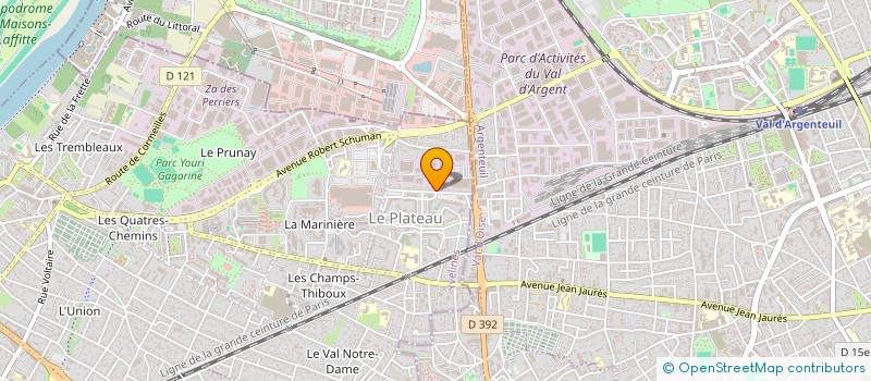 localisation de l'entreprise MADAME MORGAN PRUVOST  SARTROUVILLE