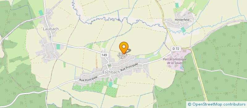 localisation de l'entreprise MADAME MORGANE ACKER  ESCHBACH