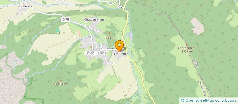 localisation de l'entreprise MADAME MORGANE AILLOUD  CHICHILIANNE