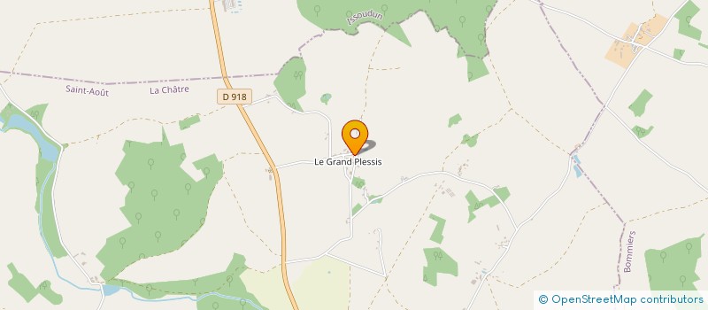 localisation de l'entreprise MADAME MORGANE ALAPHILIPPE à SAINT-AOUT