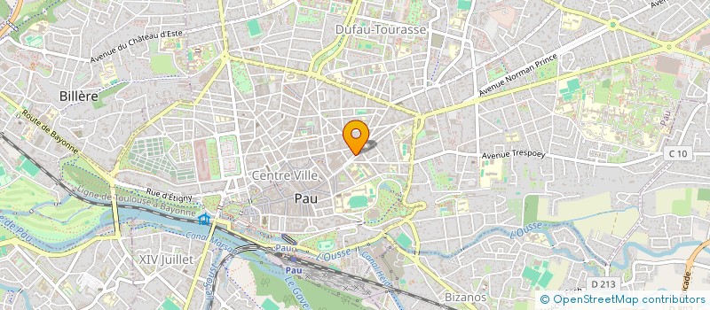 localisation de l'entreprise MADAME MORGANE ALIAS à PAU