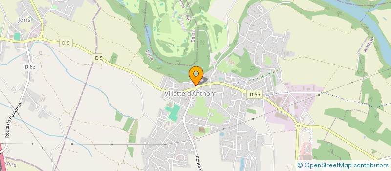 localisation de l'entreprise MADAME MORGANE ALIBERT  VILLETTE-D'ANTHON