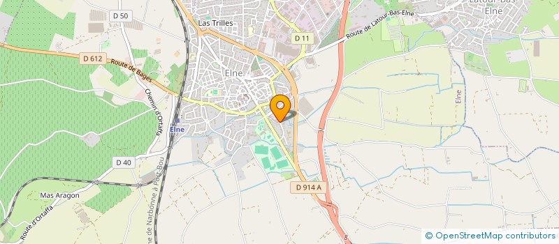 localisation de l'entreprise MADAME MORGANE ALVAREZ  ELNE