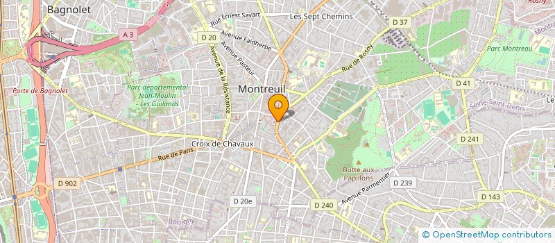 localisation de l'entreprise MADAME MORGANE ANGER à MONTREUIL