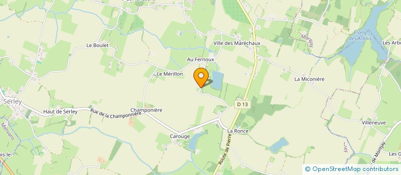 localisation de l'entreprise MADAME MORGANE ANSOTEGUI-GARCIA  SERLEY