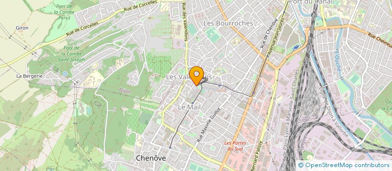 localisation de l'entreprise MADAME MORGANE ANTOLIN  CHENOVE