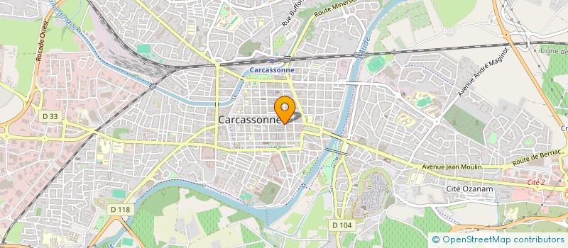 localisation de l'entreprise MADAME MORGANE ANZIANI-VENTE à CARCASSONNE