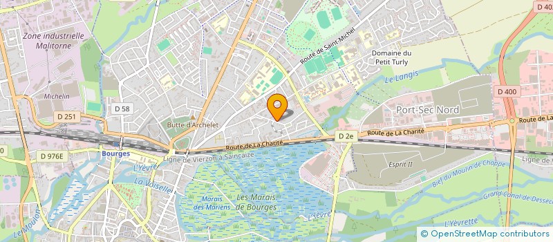 localisation de l'entreprise MADAME MORGANE ARCHAMBAUD  BOURGES