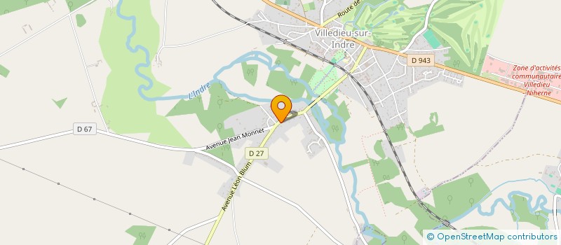 localisation de l'entreprise MADAME MORGANE ASTIE à VILLEDIEU-SUR-INDRE