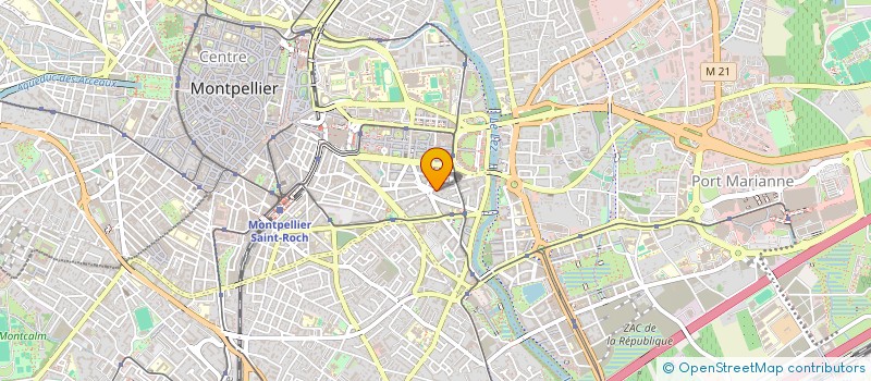 localisation de l'entreprise MADAME MORGANE ATGER à MONTPELLIER