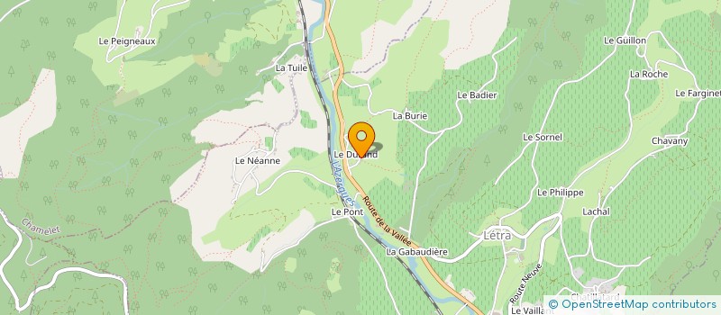 localisation de l'entreprise MADAME MORGANE AURORE MAEVA CRETTE à CHATILLON