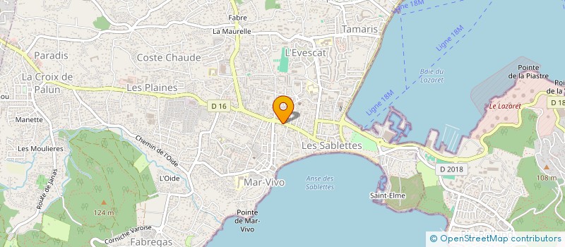 localisation de l'entreprise MADAME MORGANE AZOULAY LEROUX à LA SEYNE-SUR-MER