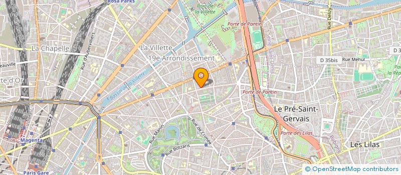 localisation de l'entreprise MADAME MORGANE BAFFIER  PARIS