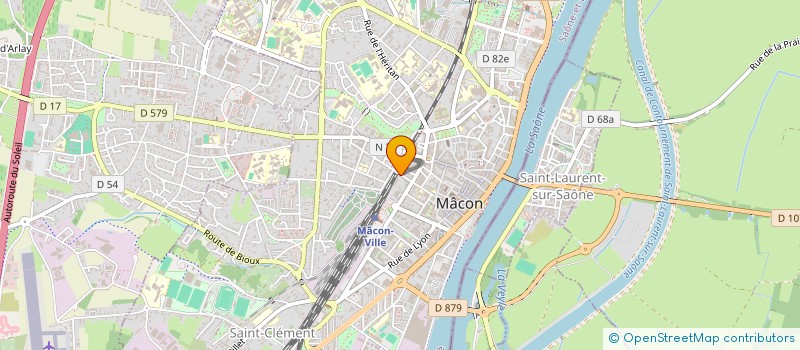 localisation de l'entreprise MADAME MORGANE BALLATORE  MACON