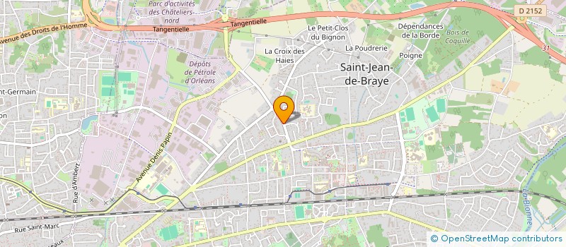 localisation de l'entreprise MADAME MORGANE BALTZER à SAINT-JEAN-DE-BRAYE