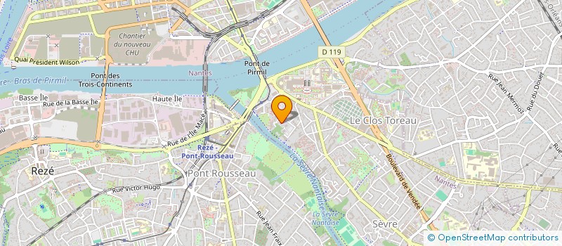 localisation de l'entreprise MADAME MORGANE BARBAUD  NANTES