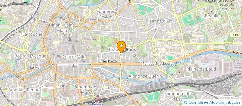 localisation de l'entreprise MADAME MORGANE BARBIER à RENNES