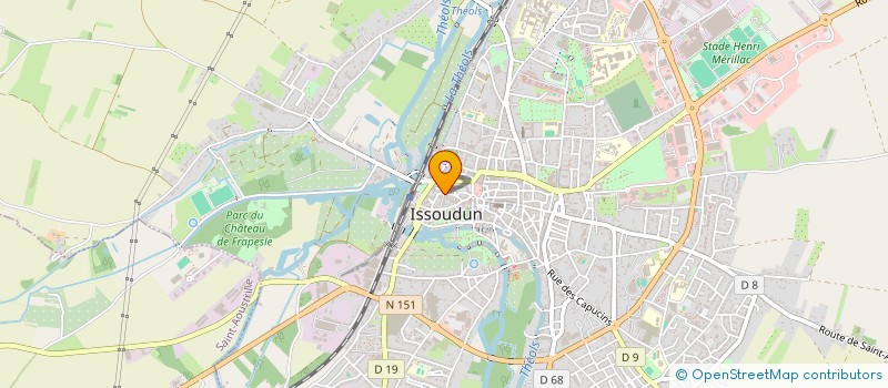 localisation de l'entreprise MADAME MORGANE BARBOTIN à ISSOUDUN