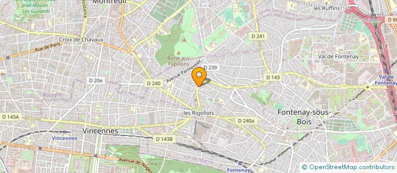 localisation de l'entreprise MADAME MORGANE BAYOR à FONTENAY-SOUS-BOIS