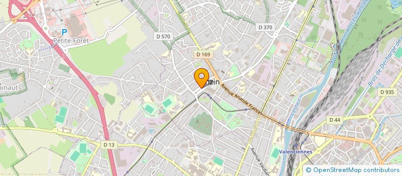 localisation de l'entreprise MADAME MORGANE BEAUDIER  ANZIN