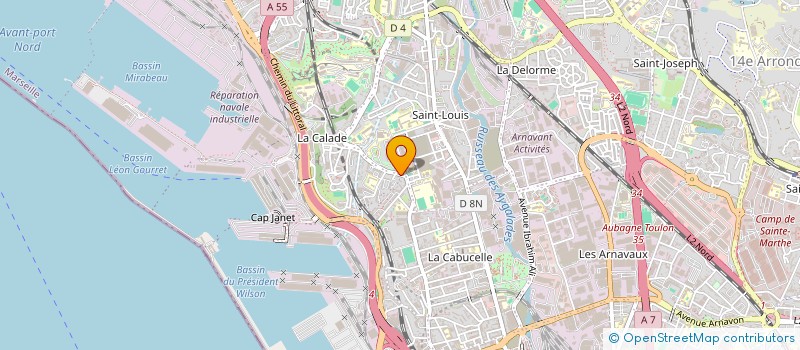 localisation de l'entreprise MADAME MORGANE BERKANE à MARSEILLE