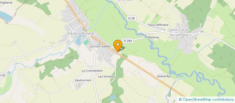 localisation de l'entreprise MADAME MORGANE BERTHON à FLERE-LA-RIVIERE