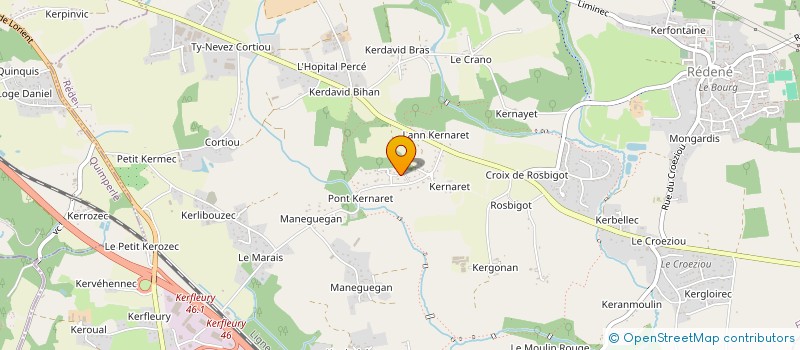 localisation de l'entreprise MADAME MORGANE BERTIN  REDENE