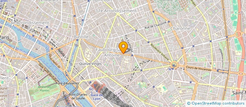 localisation de l'entreprise MADAME MORGANE BERTIN  PARIS