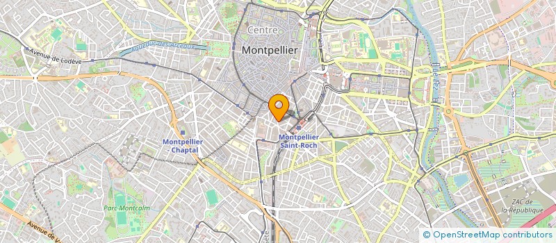 localisation de l'entreprise MADAME MORGANE BICHON à MONTPELLIER