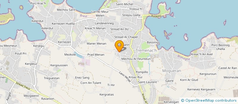 localisation de l'entreprise MADAME MORGANE BIHANNIC à PLOUGUERNEAU