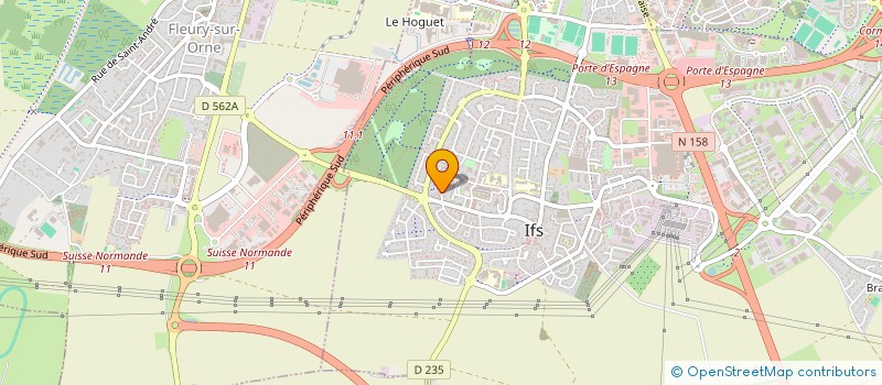 localisation de l'entreprise MADAME MORGANE BISSON  IFS