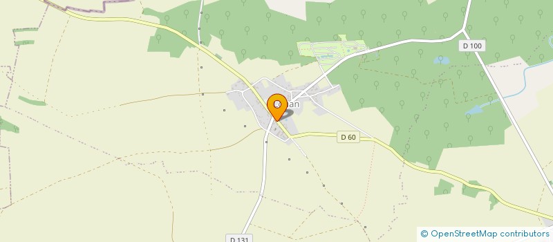 localisation de l'entreprise MADAME MORGANE BLANC  LOUAN-VILLEGRUIS-FONTAINE