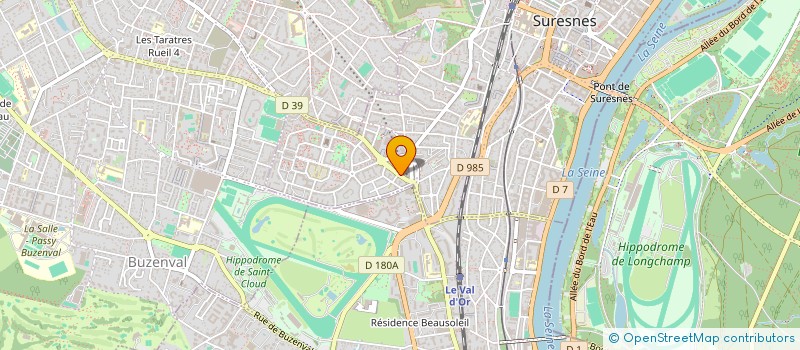 localisation de l'entreprise MADAME MORGANE BLANCHARD à SURESNES